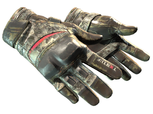 ★ Moto Gloves | Boom! (Battle-Scarred)