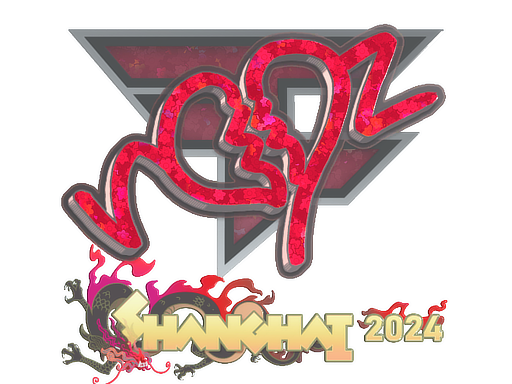Sticker | ropz (Glitter) | Shanghai 2024