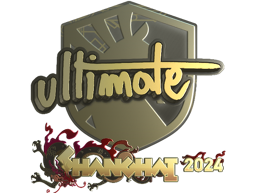 Sticker | ultimate (Gold) | Shanghai 2024