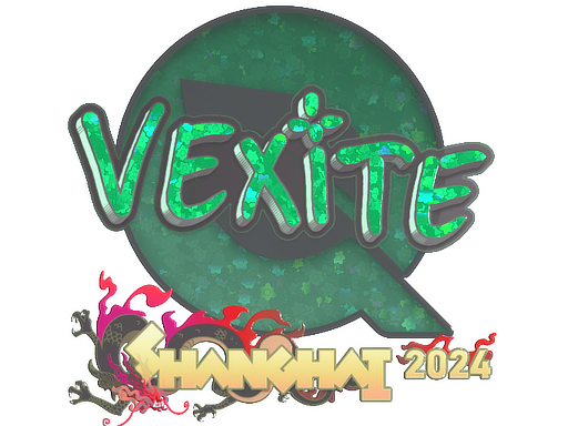 Sticker | vexite (Glitter) | Shanghai 2024