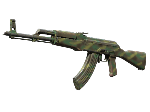 AK-47 | Jungle Spray (Well-Worn)