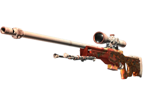 Classified Shift — Souvenir AWP | Desert Hydra (Well-Worn)