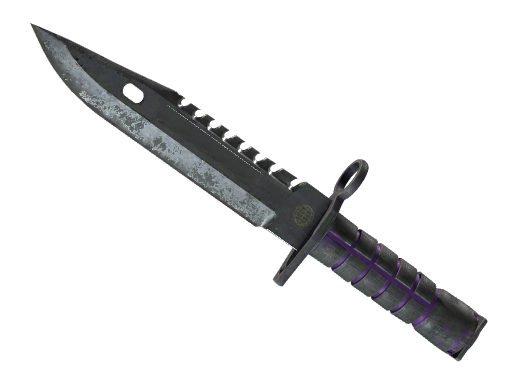 ★ M9 Bayonet | Ultraviolet (Battle-Scarred)