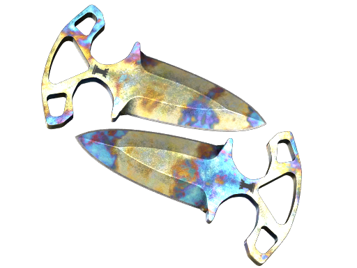 ★ Shadow Daggers | Case Hardened (Battle-Scarred)