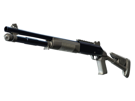 XM1014 | Blue Steel (Battle-Scarred)